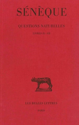 Questions naturelles. Vol. 2. Livres IV-VII book