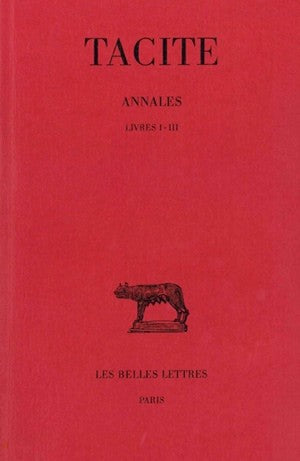 Annales. Vol. 1. Livres I-III Social Sciences