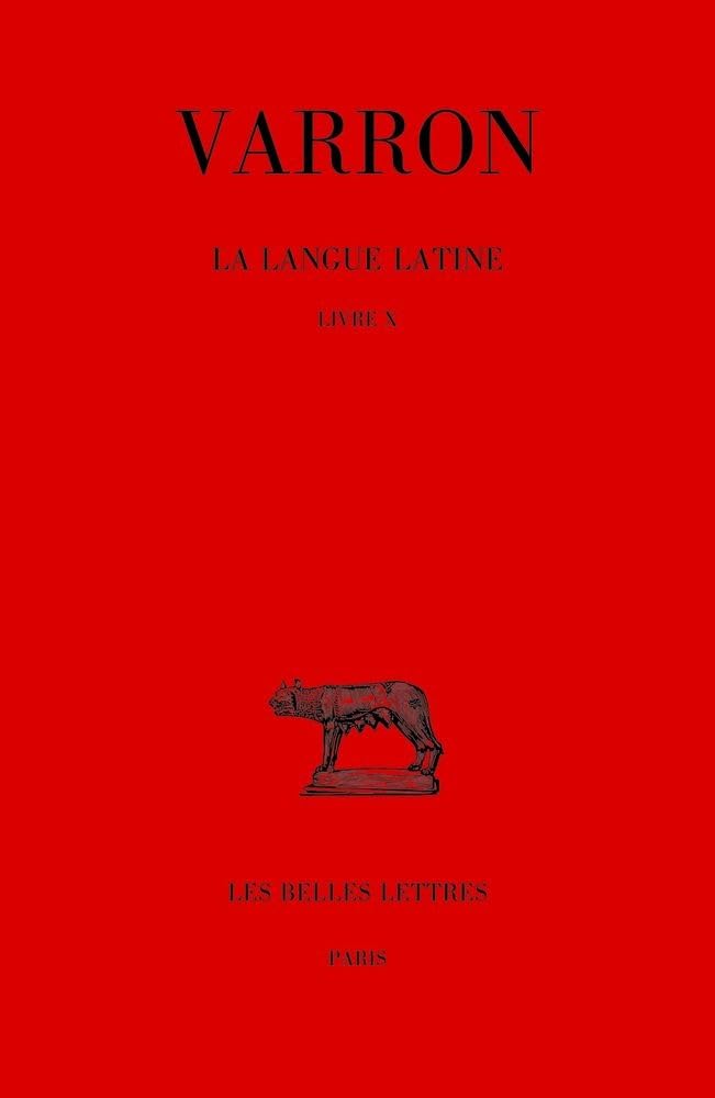 La langue latine: Tome 6, Livre X book