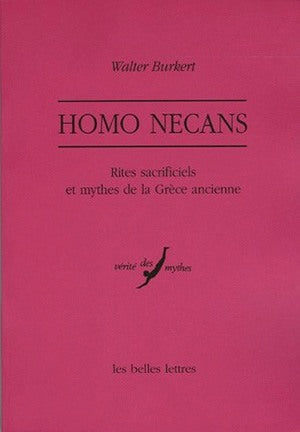 Homo necans : rites sacrificiels et mythes de la Grèce ancienne book