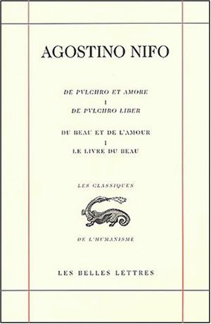De pulchro et amore. Vol. 1. De pulchro liber. Le livre du beau. Du beau et de l'amour. Vol. 1. De pulchro liber. Le livre du beau book