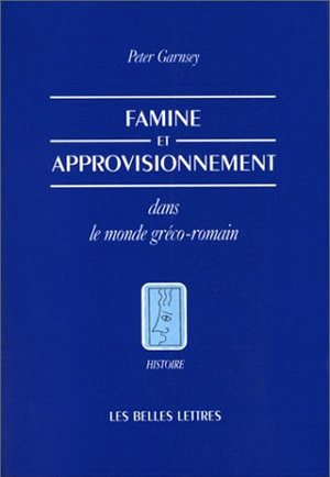 Famine et approvisionnement dans le monde gréco-romain book