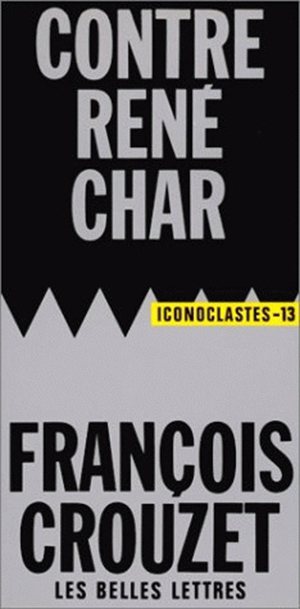 Contre René Char Social Sciences