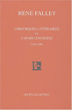 Chroniques littéraires du Canard enchaîné : 1952-1956 book
