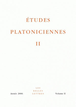 Etudes platoniciennes, n° 2 book