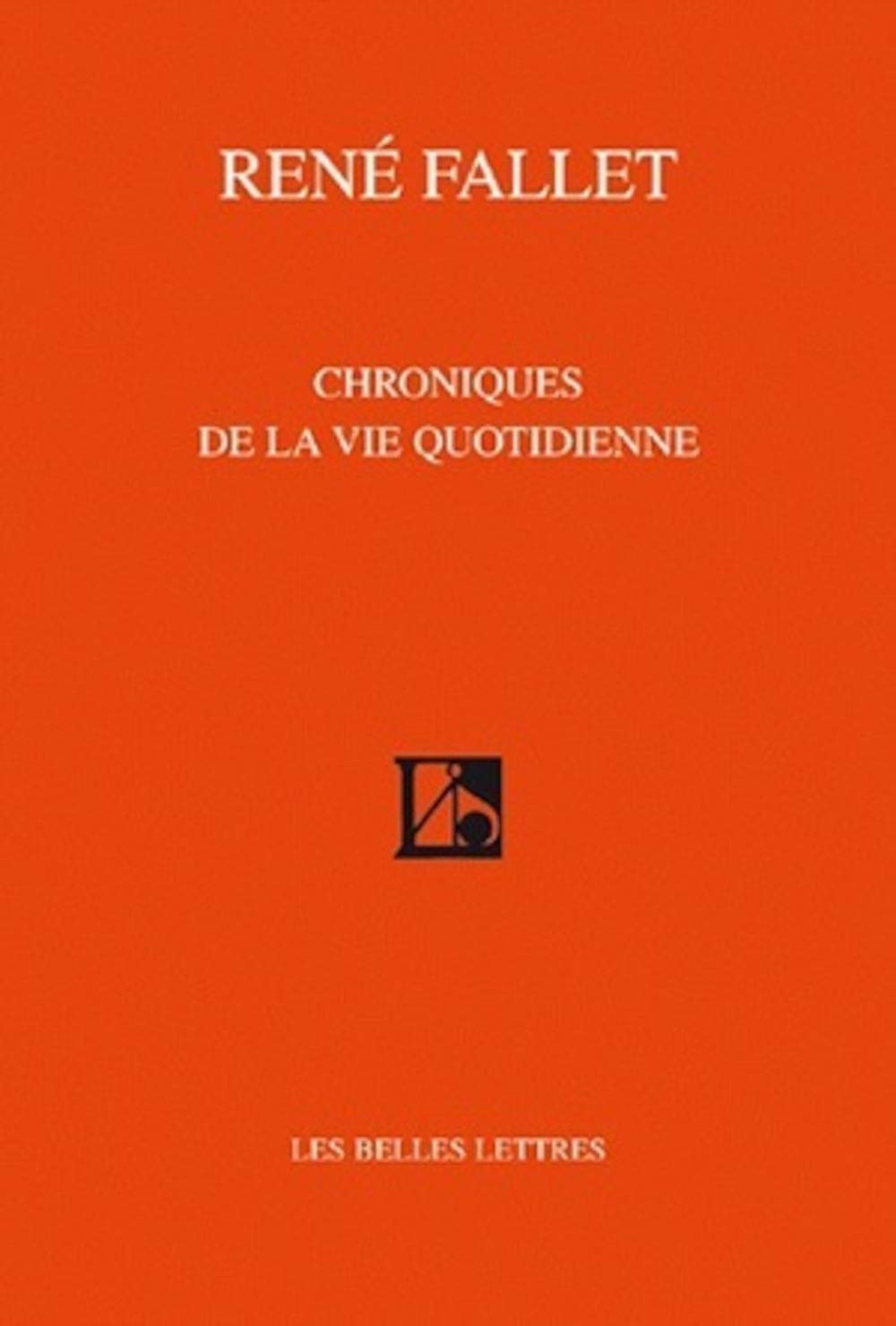 Chroniques de la vie quotidienne book