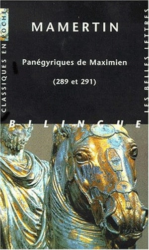 Panégyriques de Maximien (289 et 291) book
