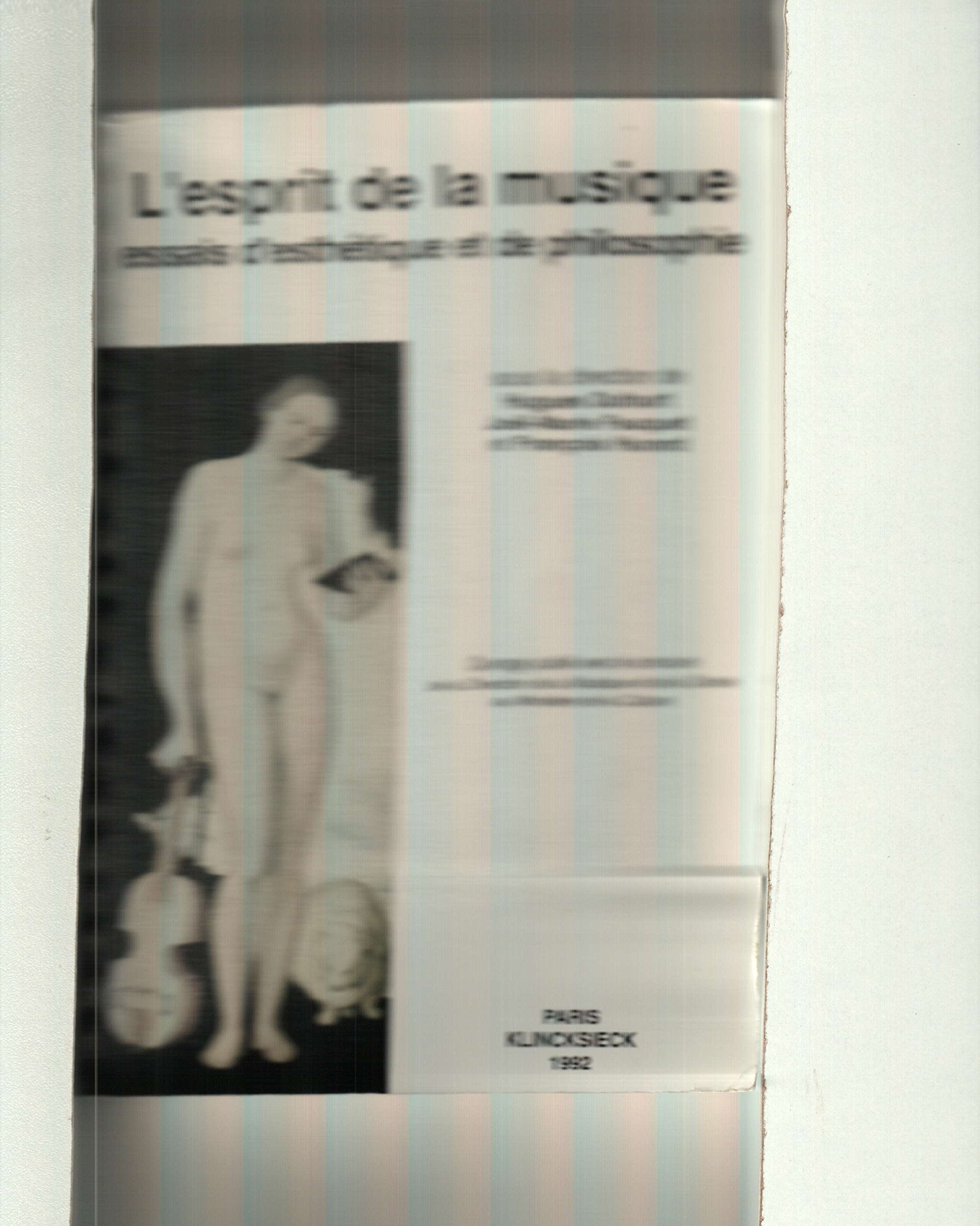 L'Esprit de la musique : essais d'esthétique et de philosophie book