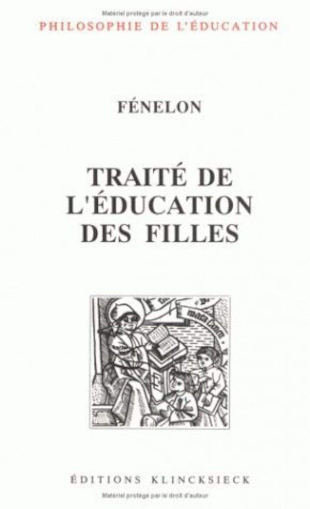 Traite de L'Education Des Filles (Philosophie De L'education) Philosophy