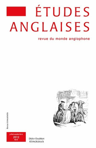 Etudes anglaises, n° 65-3 book