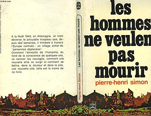 Les hommes ne veulent pas mourir Books