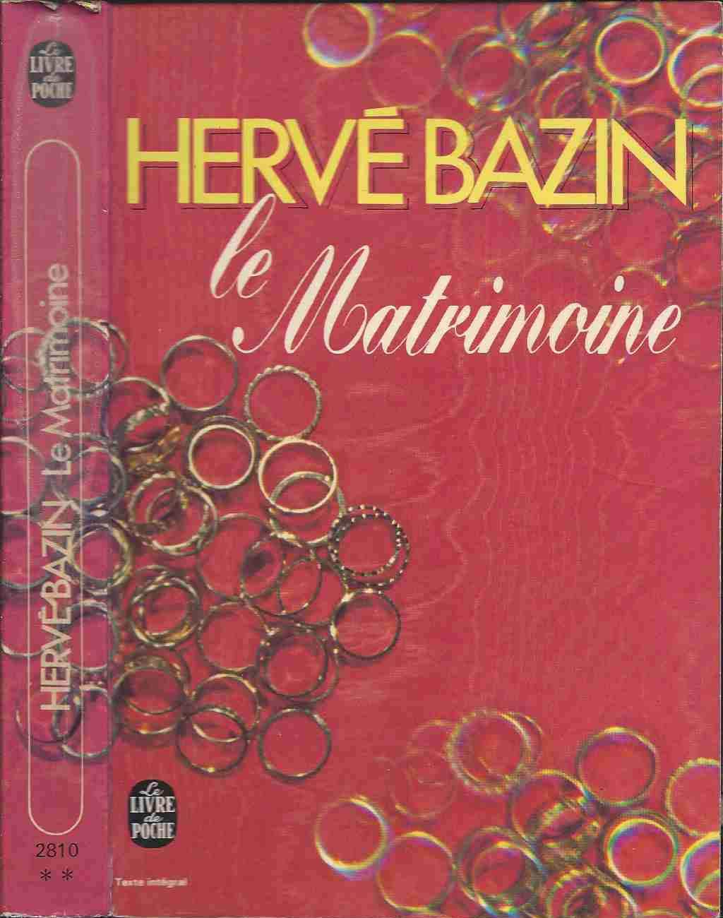 Le Matrimoine (Livre De Poche) Contemporary literature