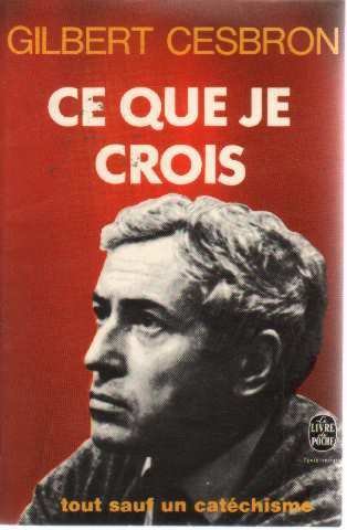 Ce que je crois. Lettre ouverte à une jeune fille morte book
