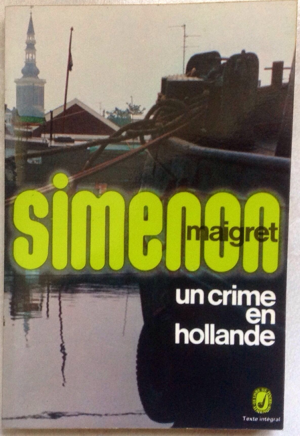 Un crime en Hollande Books