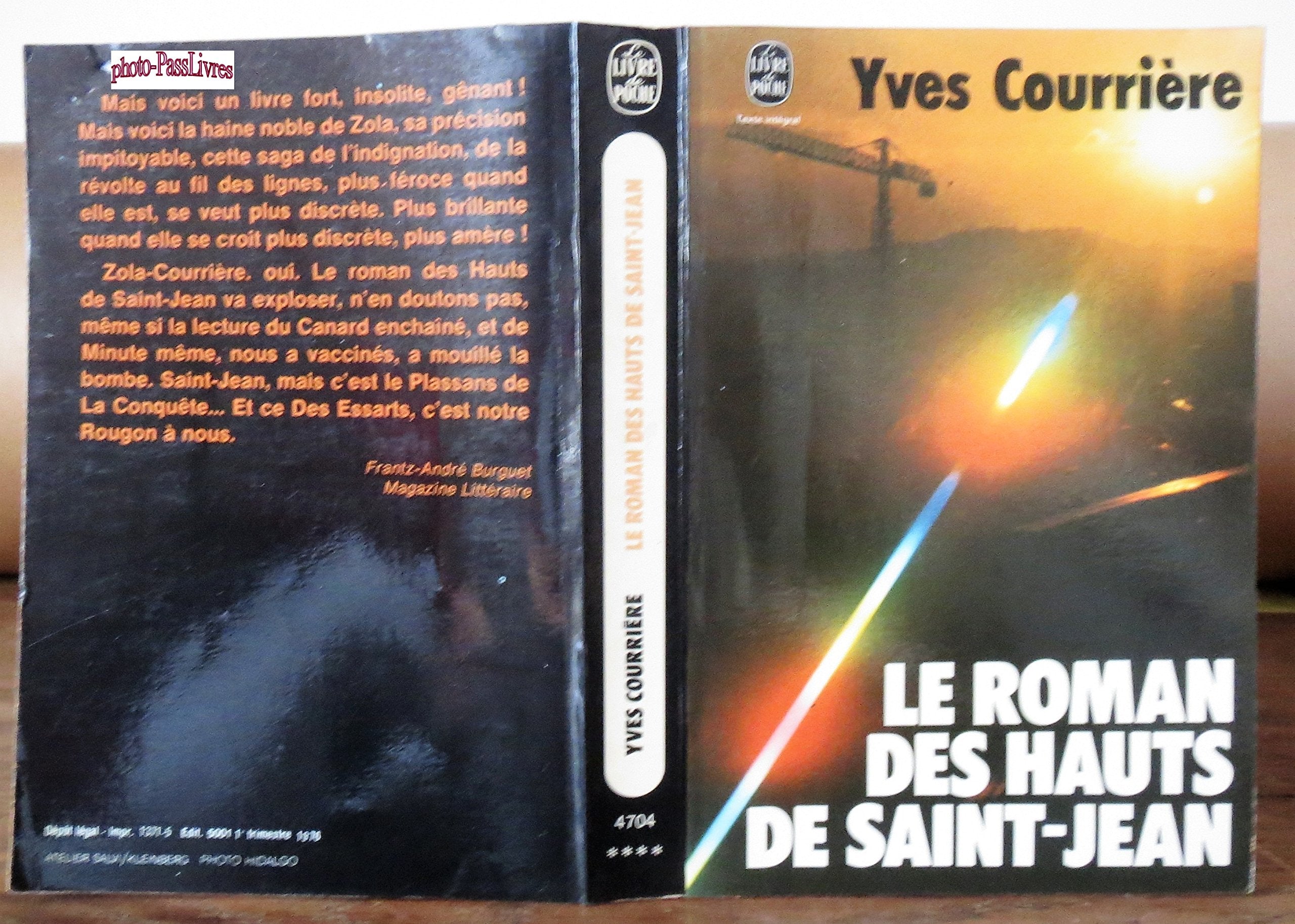 Le Roman des Hauts de Saint-Jean Books