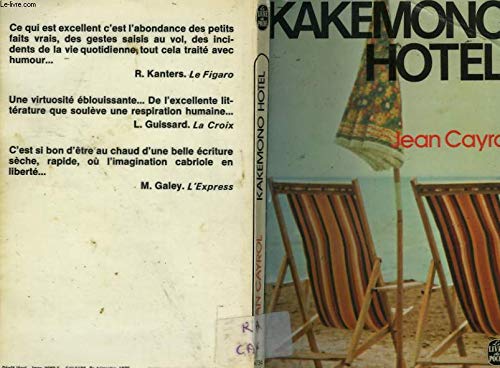 Kakemono hôtel (Le Livre de poche) Books