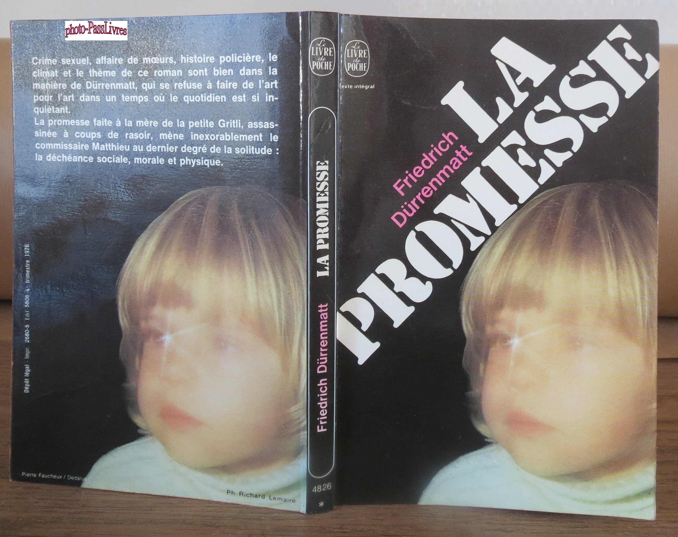 La Promesse : Requiem pour le roman policier (Le Livre de poche) book