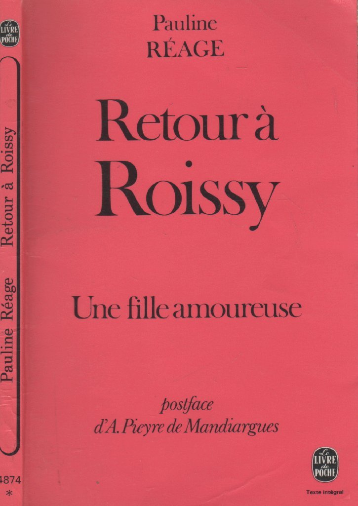 Retour A Roissy - Une Fille Amoureuse book