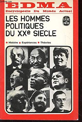 Les hommes politiques du XXe siècle book