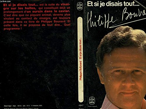 Et si je disais tout (Le Livre de poche) book