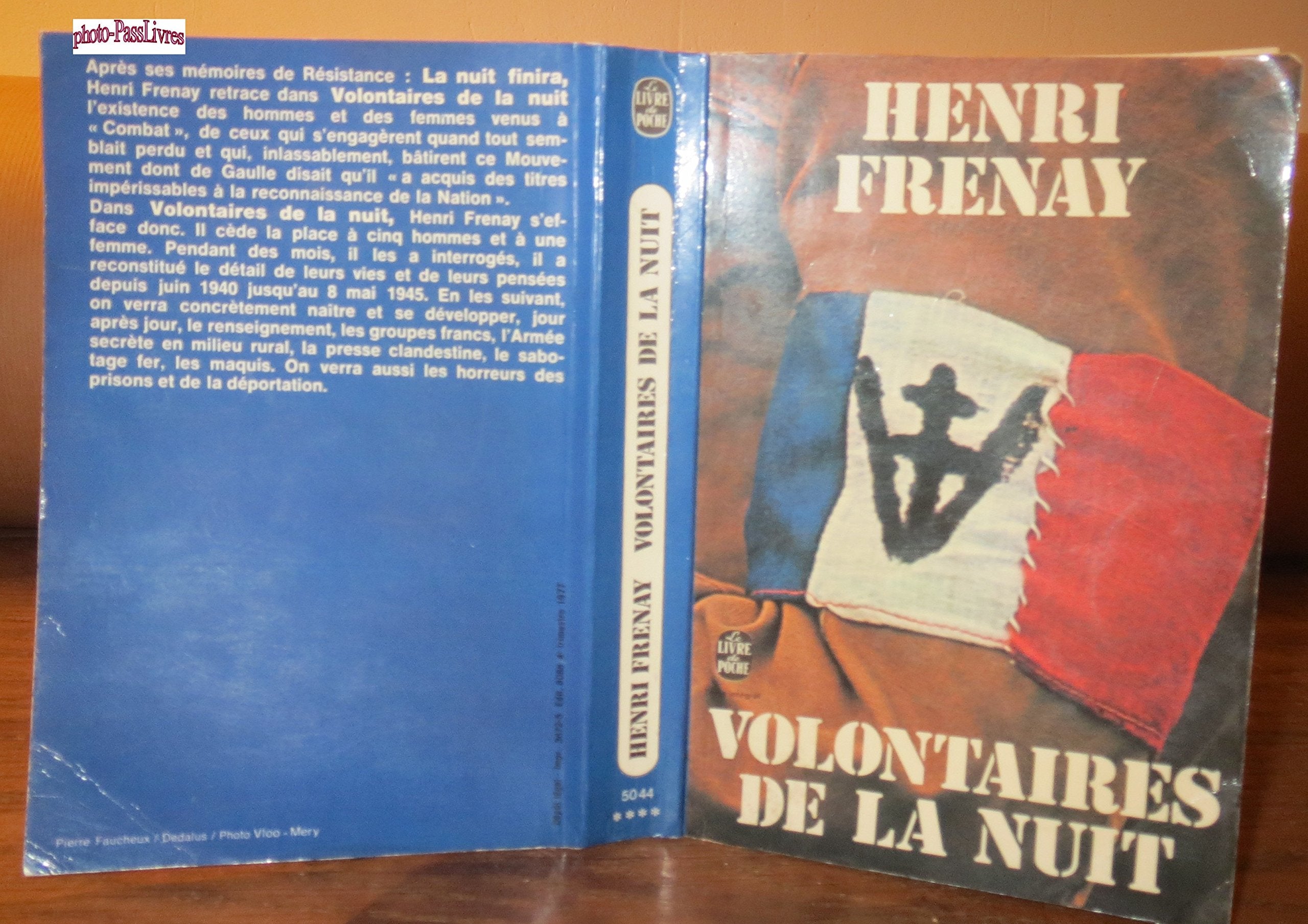 Volontaires de la nuit (Le Livre de poche) Books