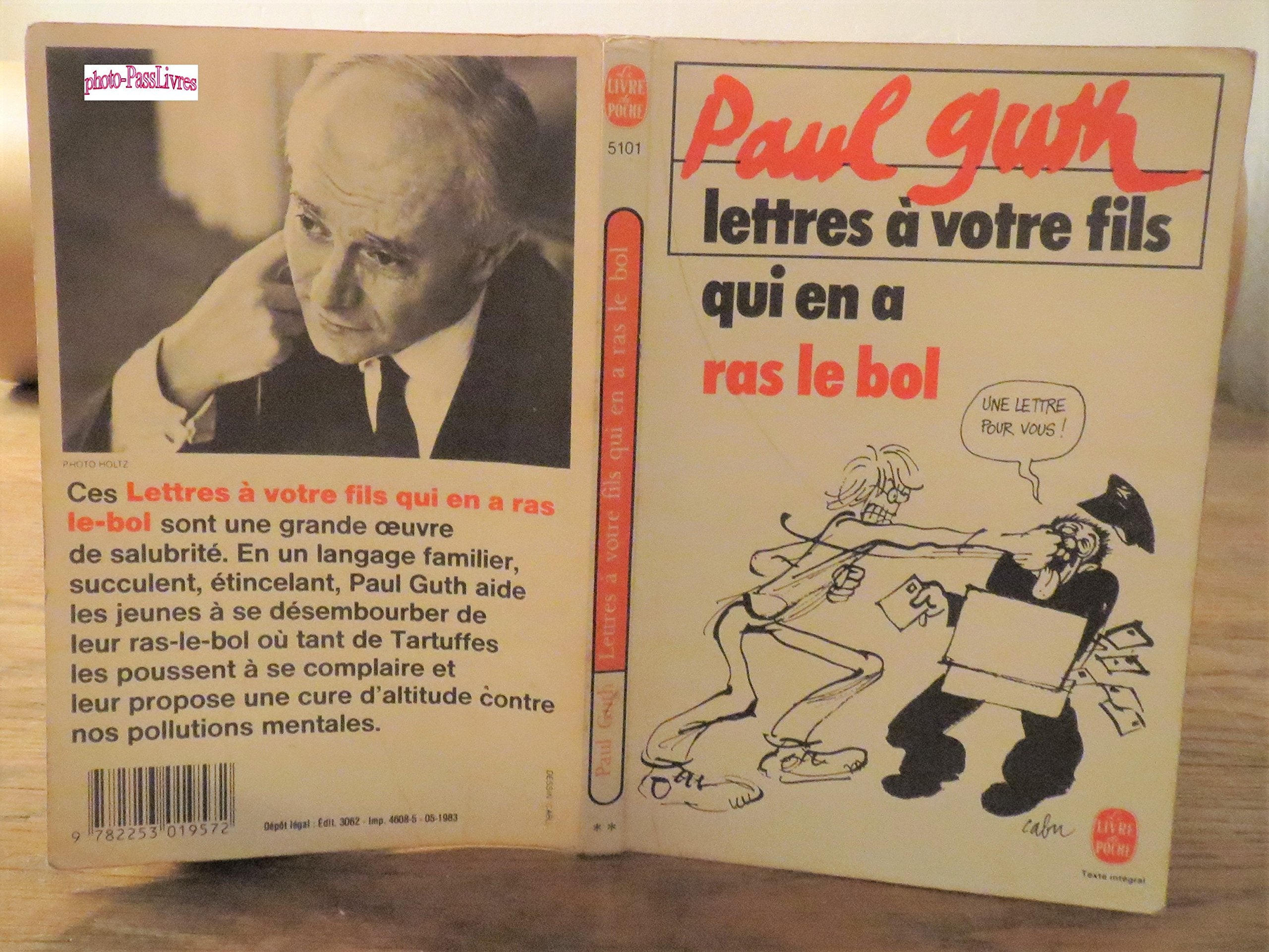 Lettres à votre fils qui en a ras le bol Books