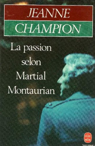 La passion selon martial montaurian Books