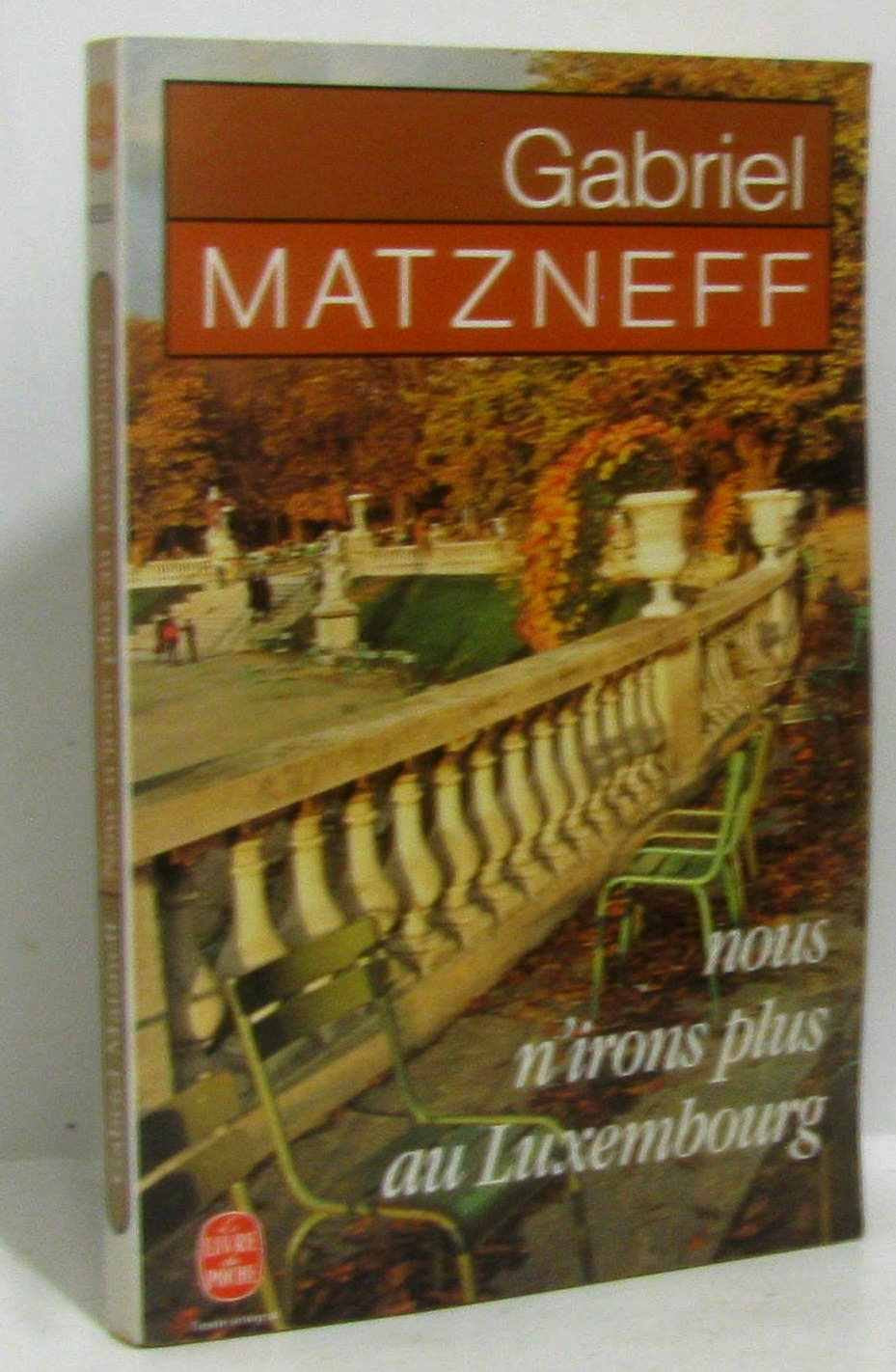 Nous n'irons plus au luxembourg Books