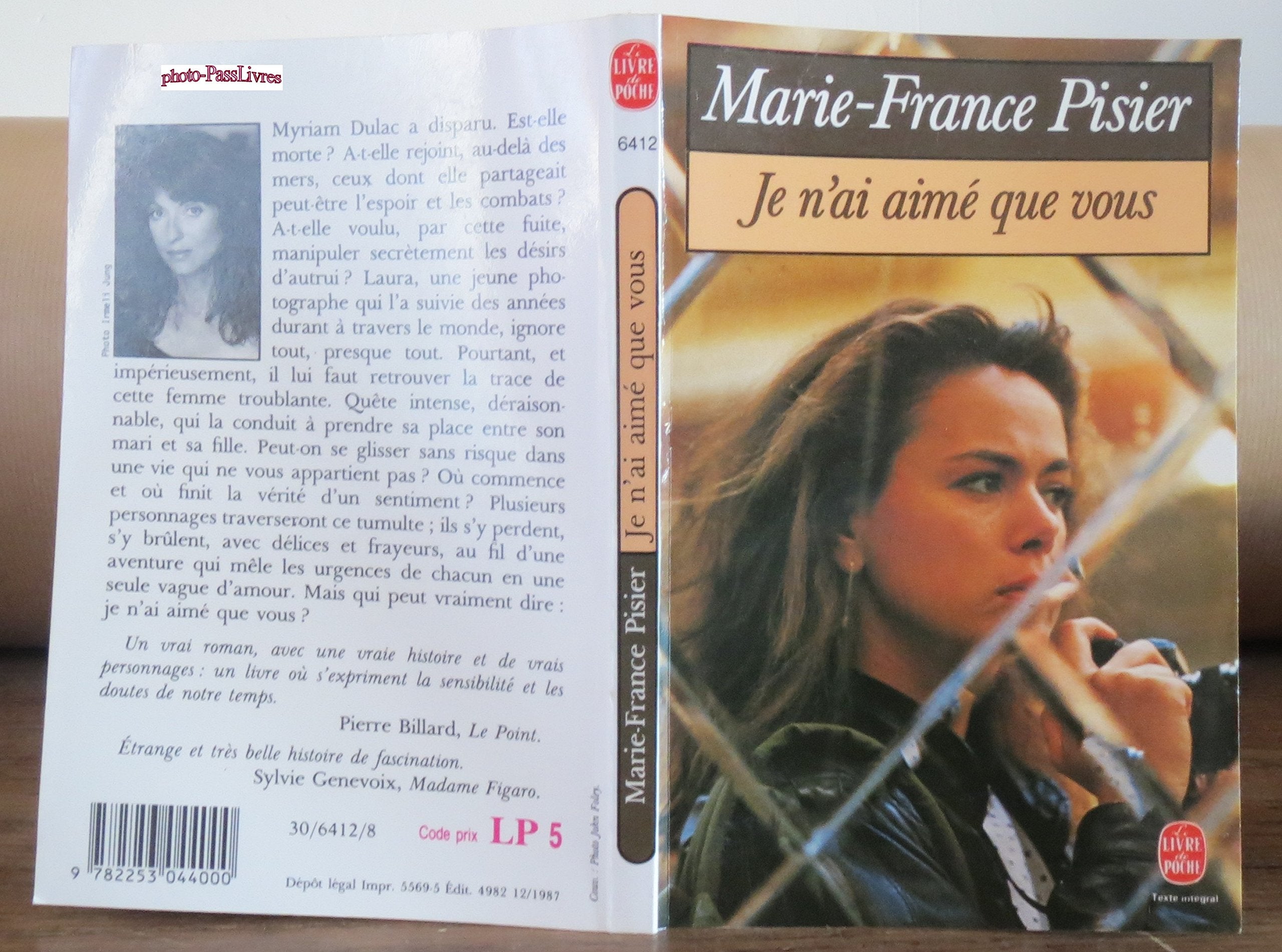 Je n'ai aimé que vous Books
