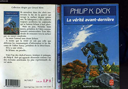 La verite avant-derniere : roman (Ldp Scienc.Fict) Books