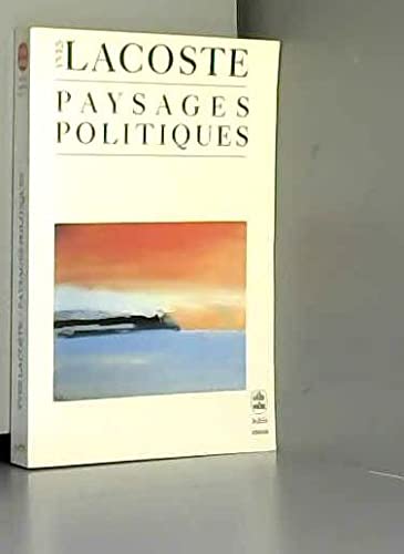 Paysages politiques: Braudel, Gracq, Reclus book