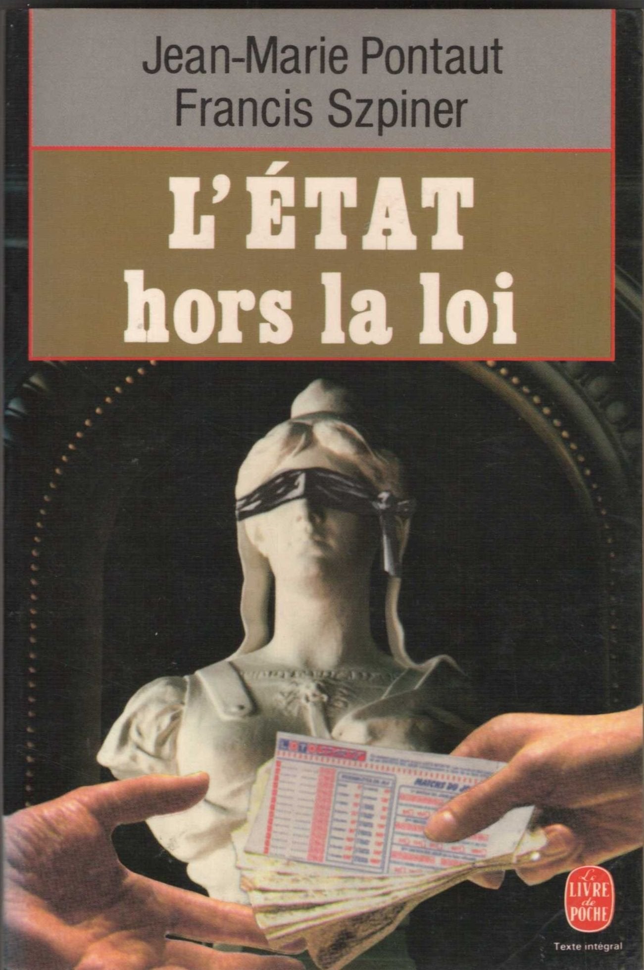 L'État hors la loi book
