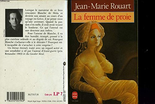 La femme de proie book