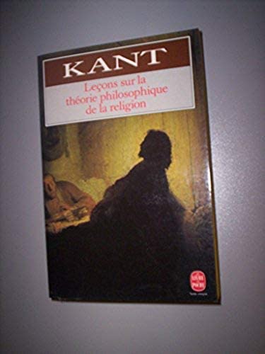 Leçons sur la théorie philosophique de la religion book