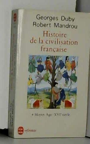 HISTOIRE DE LA CIVILISATION FRANCAISE Books