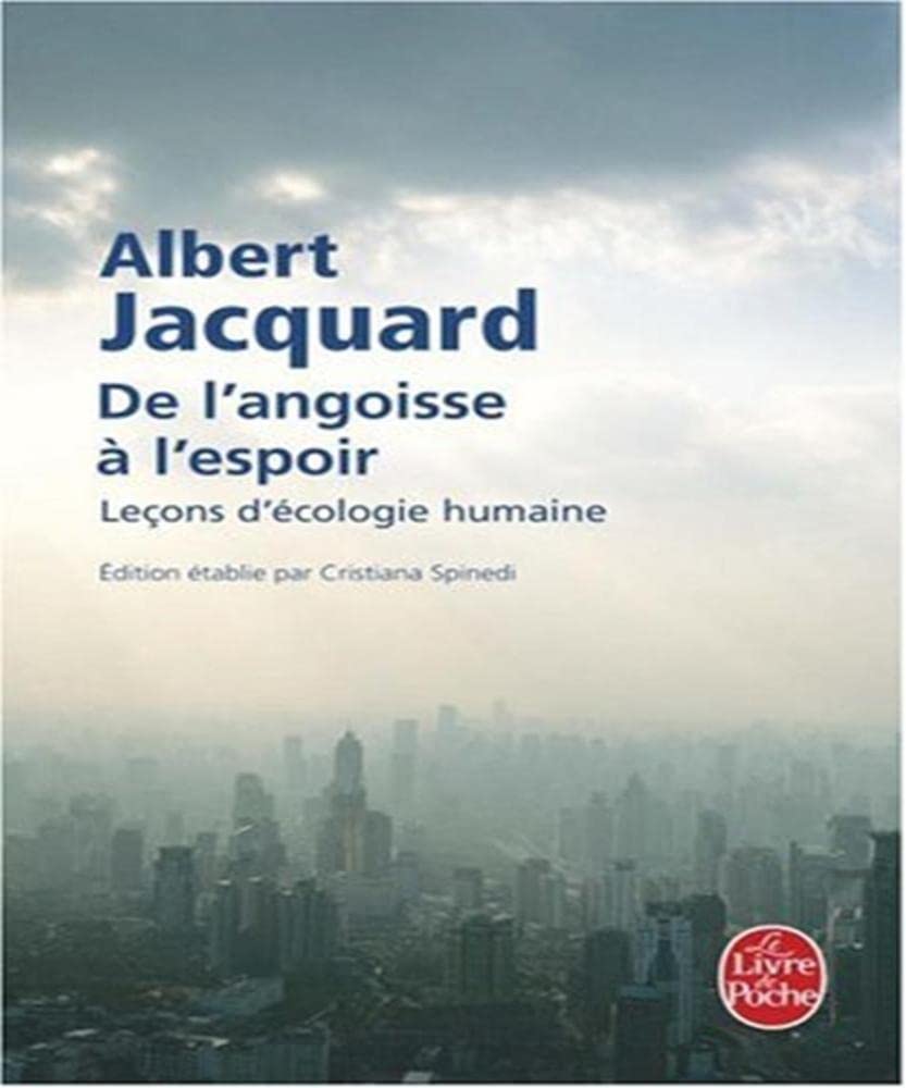 De l'angoisse à l'espoir book