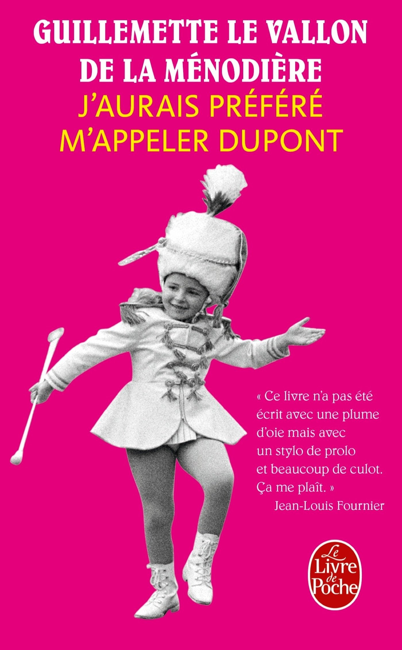 J'aurais préféré m'appeler Dupont book
