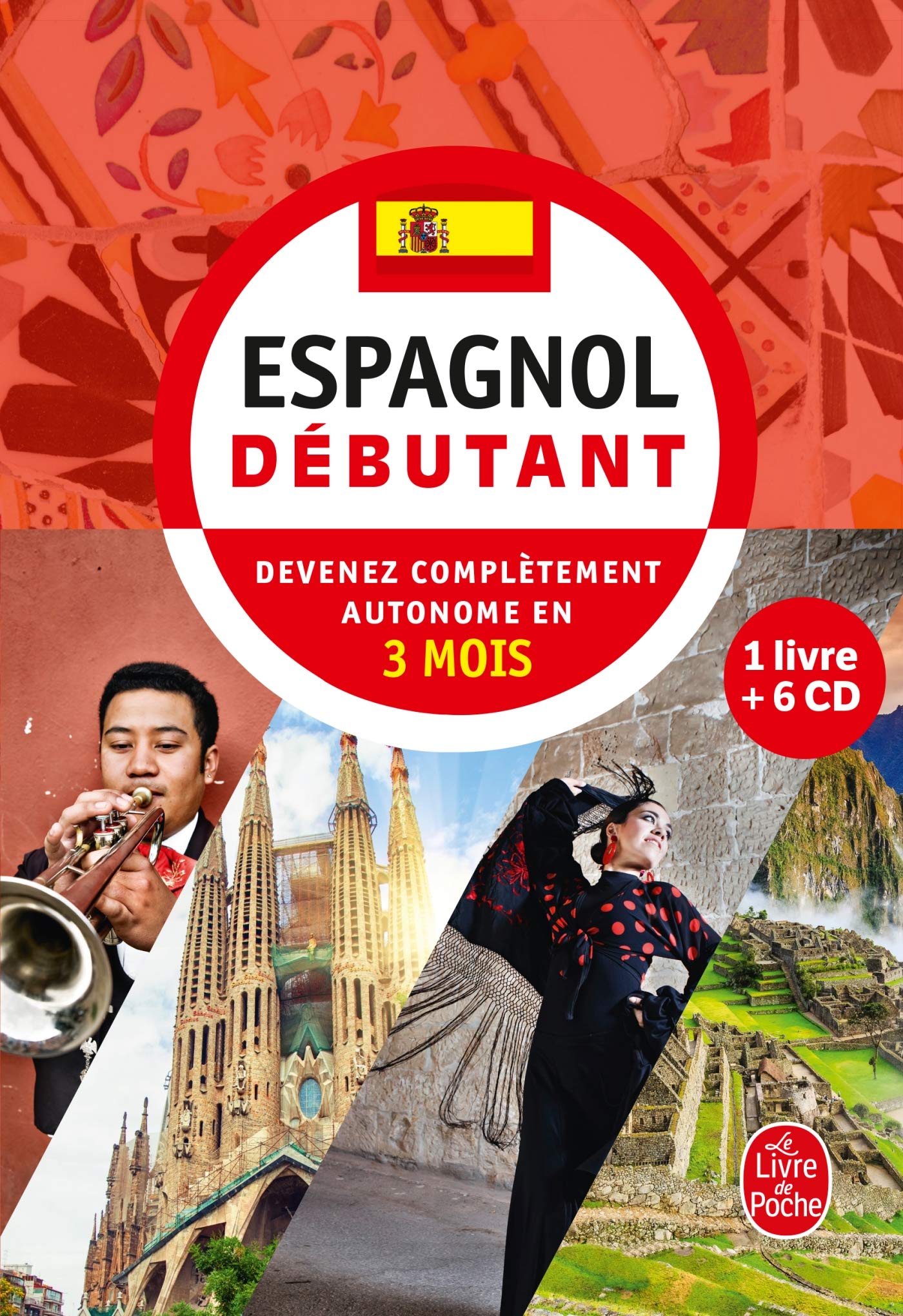 Coffret Espagnol Debutant Livre 6 CD: Devenez complètement autonome en 3 mois Foreign Languages ​​& Dictionaries