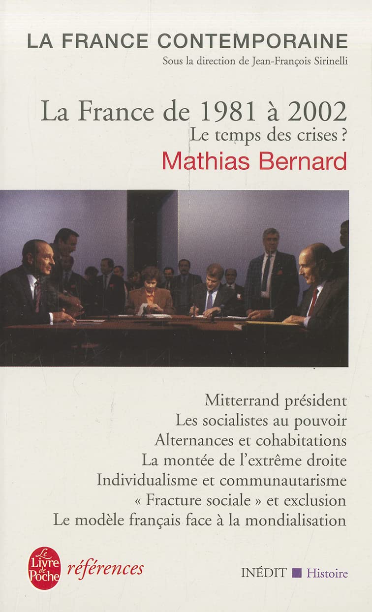 La France de 1981 à 2002 : Le temps des crises: Inédit book