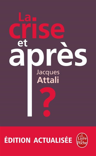 Product Image: La crise, et après ?