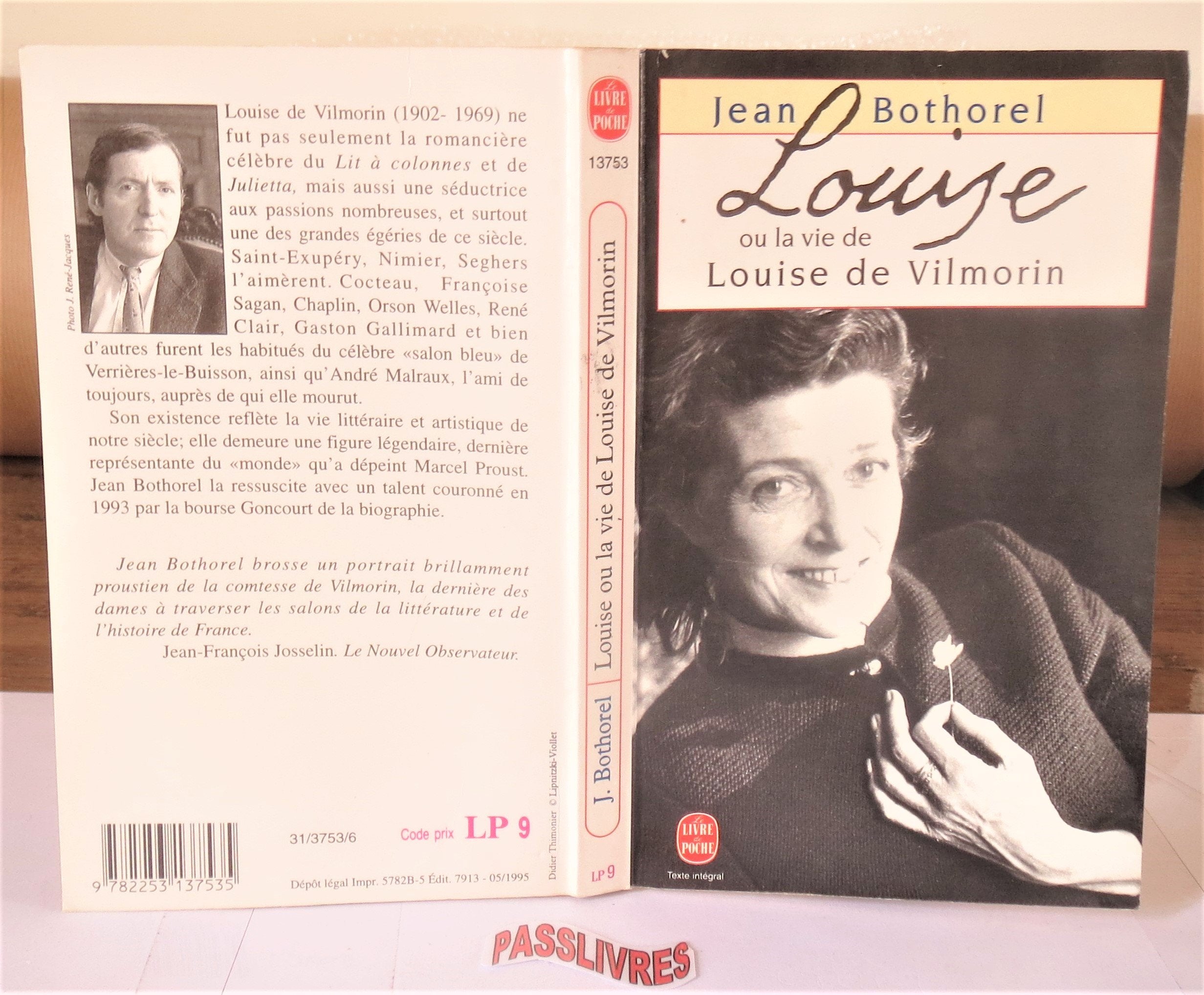 Louise ou La vie de Louise de Vilmorin Books