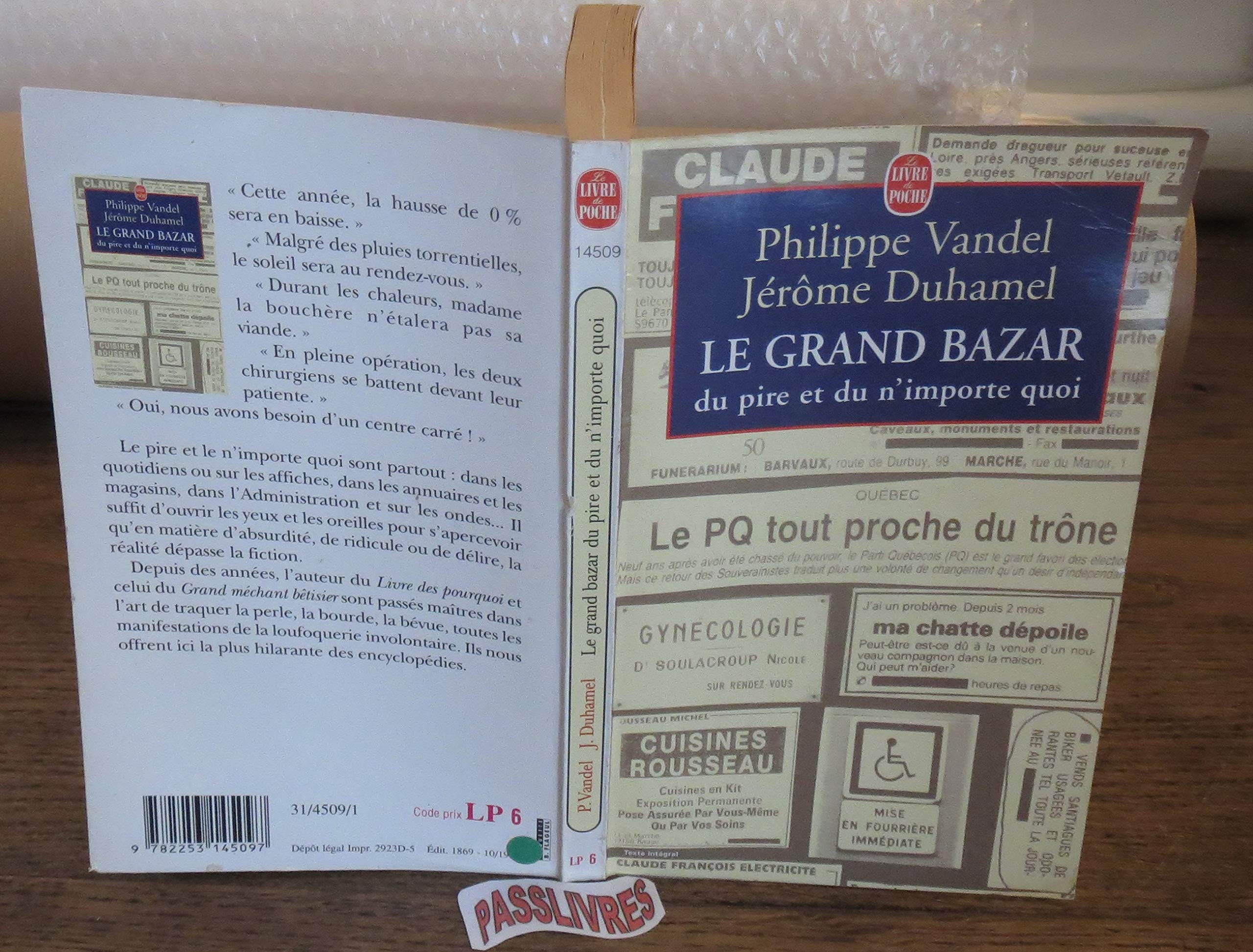 Le grand bazar du pire et du n'importe quoi Books