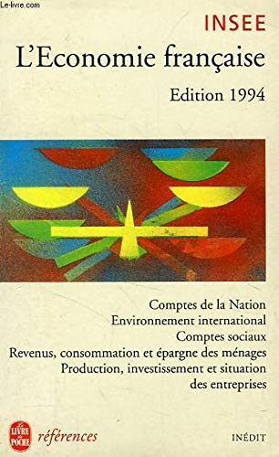 Rapport sur les comptes de la Nation de 1993: L'économie française book