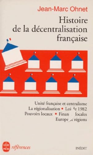 Histoire de la décentralisation française Books