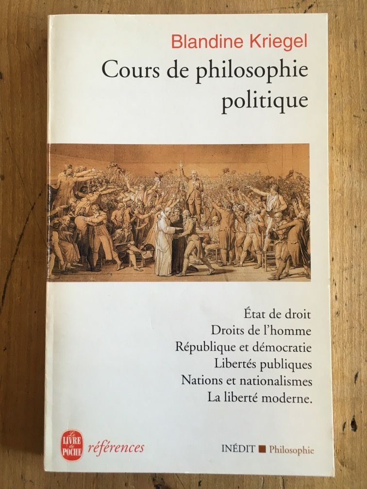 Cours de philosophie politique Books