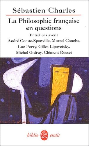 La Philosophie francaise en questions book
