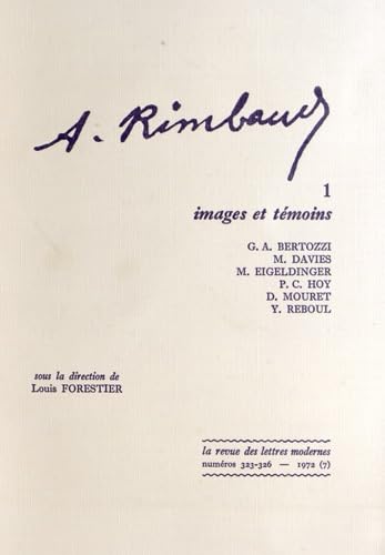 Arthur Rimbaud : 01 : images et témoins book
