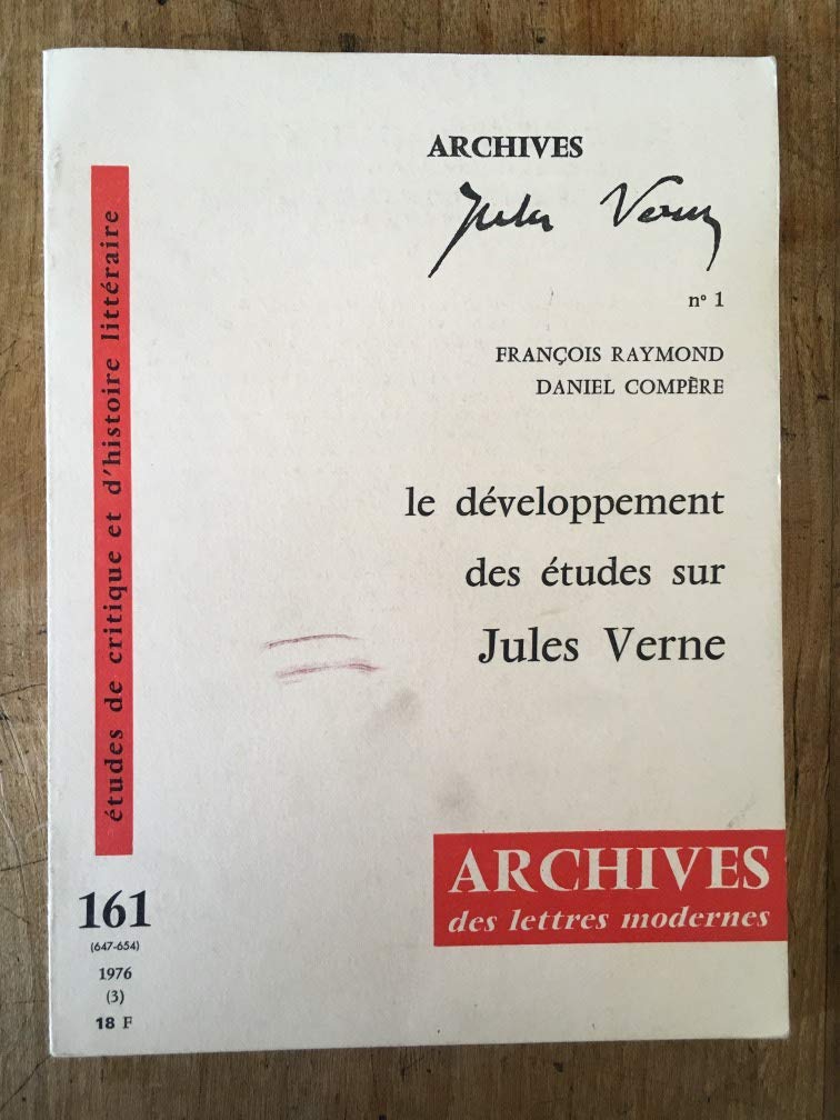 Le développement des études sur Jules Verne : domaine français book