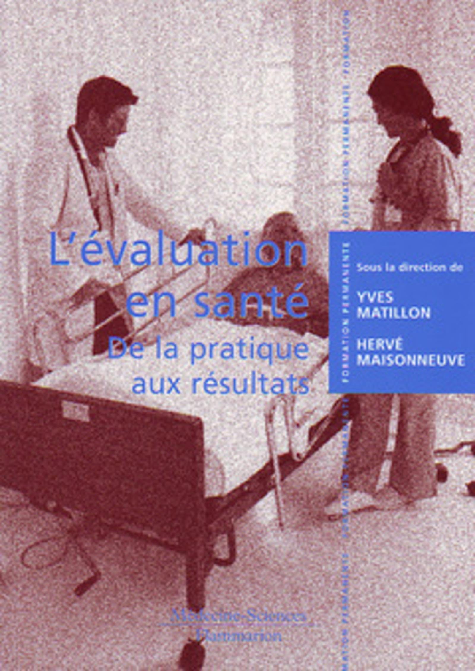 L'évaluation en santé: De la pratique aux résultats book