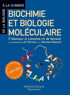 Biochimie et biologie moléculaire book